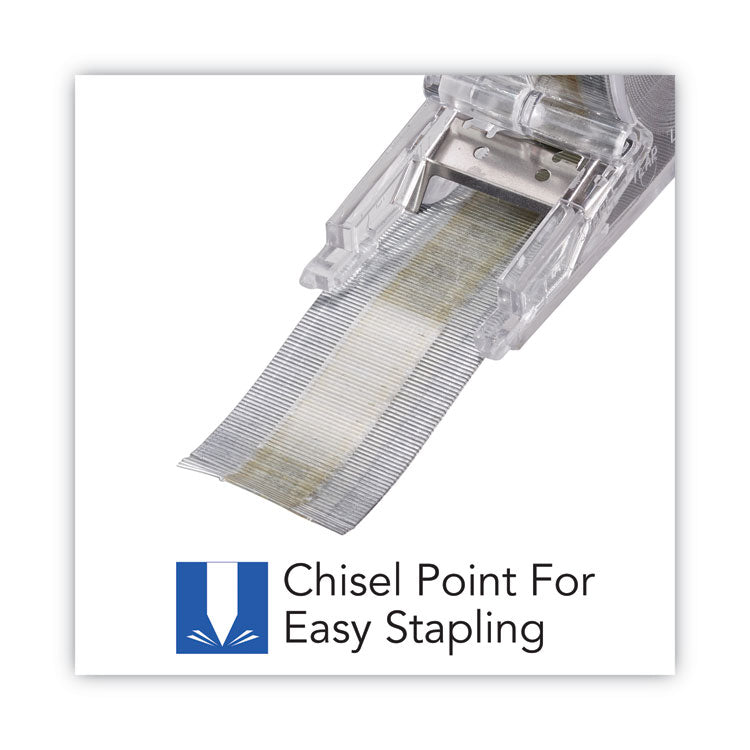 Swingline® Cartridge Staples, 0.25" Leg, 0.5" Crown, Steel, 5,000/Box (SWI50050) 1 Roll of 5000 Staples