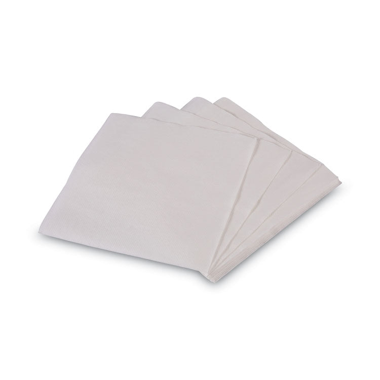 Boardwalk® 1/4-Fold Lunch Napkins, 1-Ply, 12" x 12", White, 6000/Carton (BWK8310W)