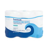 Boardwalk® Disinfecting Wipes, 7 x 8, Fresh Scent, 75/Canister, 12 Canisters/Carton (BWK454W753CT)