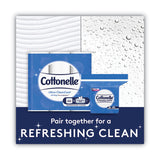 Cottonelle® Fresh Care Flushable Cleansing Cloths, 1-Ply, 5 x 7.25, White, 168/Pack (KCC10358EA) Each