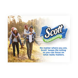 Scott® Rapid-Dissolving Toilet Paper, Bath Tissue, Septic Safe, 1-Ply, White, 231 Sheets/Roll, 4/Rolls/Pack, 12 Packs/Carton (KCM47617) Case of 48