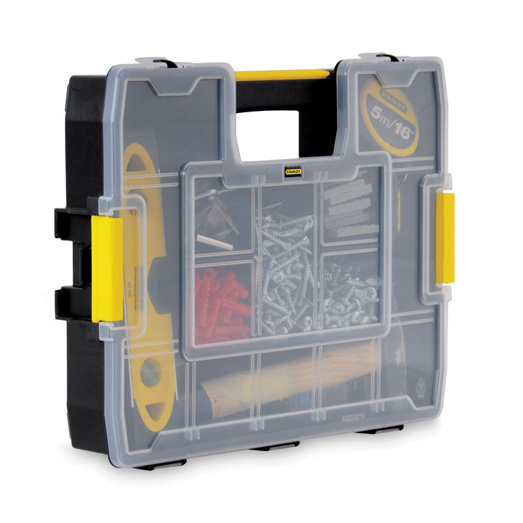 Stanley® Sortmaster Junior Organizer, Yellow (BOSSTST14022) Each