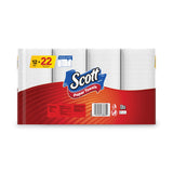 Scott® Choose-A-Sheet Mega Kitchen Roll Paper Towels, White, 1-Ply, 6.5 x 11, 102 Sheets/Roll, 12 Rolls/Pack (KCM55416) Pack of 12
