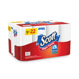 Scott® Choose-A-Sheet Mega Kitchen Roll Paper Towels, White, 1-Ply, 6.5 x 11, 102 Sheets/Roll, 12 Rolls/Pack (KCM55416) Pack of 12