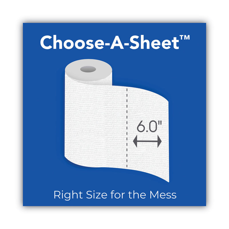Scott® Choose-a-Size Mega Kitchen Roll Paper Towels, 1-Ply, 108/Roll, 6 Rolls/Pack, 4 Packs/Carton (KCM56668) Case of 4