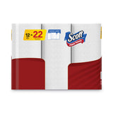 Scott® Choose-A-Sheet Mega Kitchen Roll Paper Towels, White, 1-Ply, 6.5 x 11, 102 Sheets/Roll, 12 Rolls/Pack (KCM55416) Pack of 12