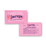 Sweet'N Low® Zero Calorie Sweetener, 1 g Packet, 400 Packet/Box, 4 Box/Carton (SMU50150CT) Case of 1600