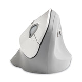 Kensington® Pro Fit Ergo Vertical Wireless Mouse, 2.4 GHz Frequency/65.62 ft Wireless Range, Right Hand Use, Gray (KMW75520) Each