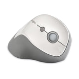 Kensington® Pro Fit Ergo Vertical Wireless Mouse, 2.4 GHz Frequency/65.62 ft Wireless Range, Right Hand Use, Gray (KMW75520) Each