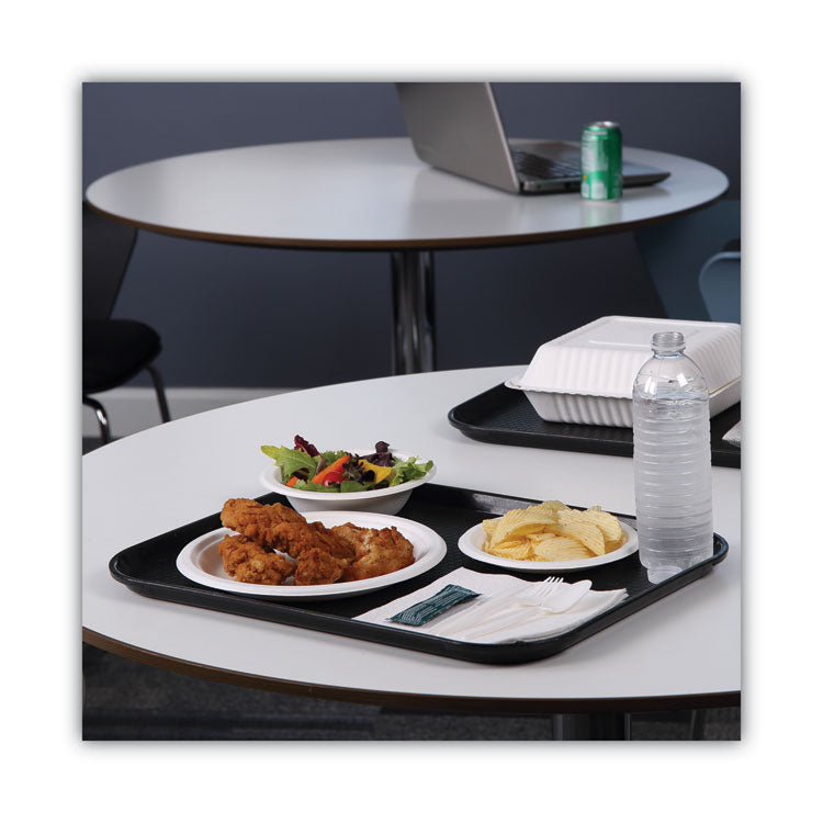 Boardwalk® Bagasse Dinnerware, Plate, 10" dia, White, 500/Carton (BWKPLATEWF10)