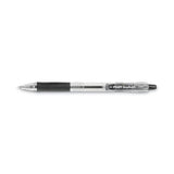 Pilot® EasyTouch Ballpoint Pen, Retractable, Fine 0.7 mm, Black Ink, Clear Barrel, Dozen (PIL32210)