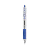 Pilot® EasyTouch Ballpoint Pen, Retractable, Medium 1 mm, Blue Ink, Clear Barrel, Dozen (PIL32221)