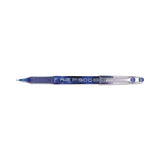 Pilot® Precise P-500 Gel Pen, Stick, Extra-Fine 0.5 mm, Blue Ink, Blue Barrel, Dozen (PIL38601)