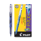 Pilot® Precise P-700 Gel Pen, Stick, Fine 0.7 mm, Blue Ink, Blue Barrel, Dozen (PIL38611)