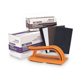 3M™ Standard Abrasives Easy Hand Pad Holder, 3.38 x 5.75, Orange (MMM827000) Each