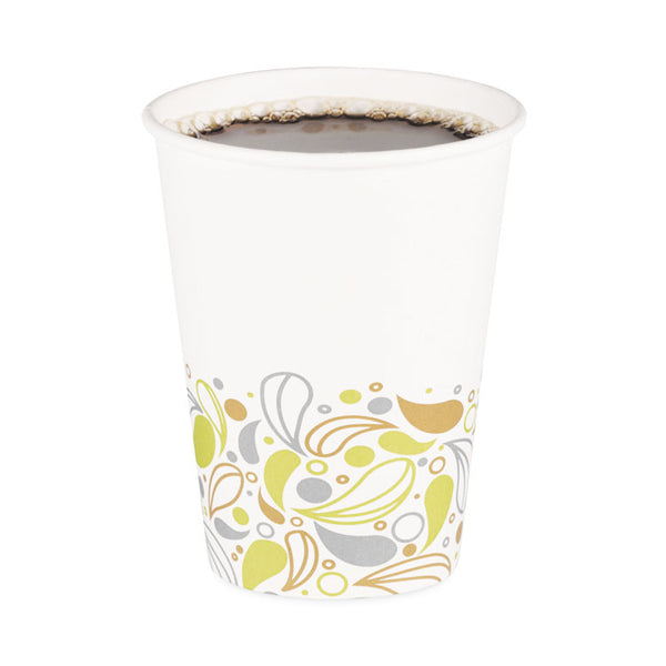Boardwalk® Deerfield Printed Paper Hot Cups, 12 oz, 50 Cups/Sleeve, 20 Sleeves/Carton (BWKDEER12HCUP)