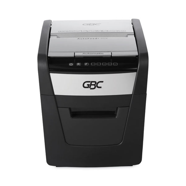 GBC® AutoFeed+ 60X Super Cross-Cut Home Shredder, 60 Auto/6 Manual Sheet Capacity (GBCWSM1757601) Each