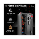 Sentry® Safe EF4738E Safe, 4.71 cu ft, 21.7w x 19d x 37.7h, Black (SENEF4738E) Each