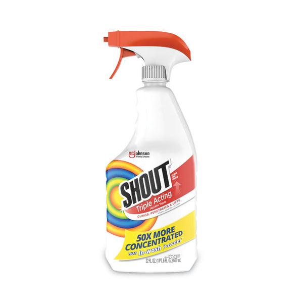 Shout® Laundry Stain Treatment, Pleasant Scent, 22 oz Trigger Spray Bottle (SJN356160EA)