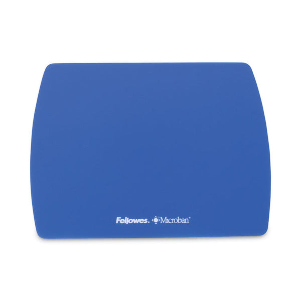 Fellowes® Ultra Thin Mouse Pad with Microban Protection, 9 x 7, Sapphire Blue (FEL5908001)