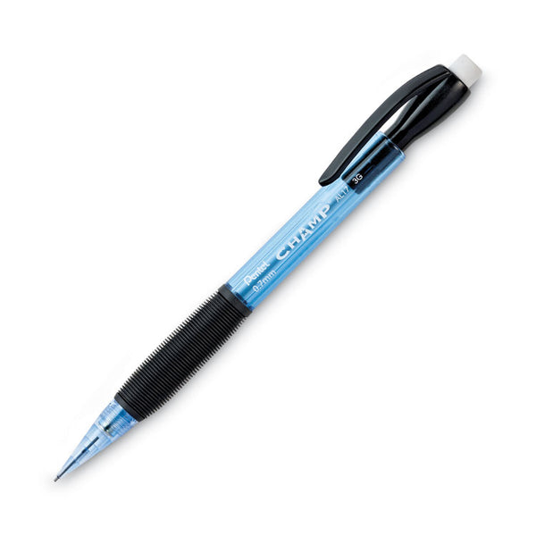 Pentel® Champ Mechanical Pencil, 0.7 mm, HB (#2), Black Lead, Blue Barrel, Dozen (PENAL17C)