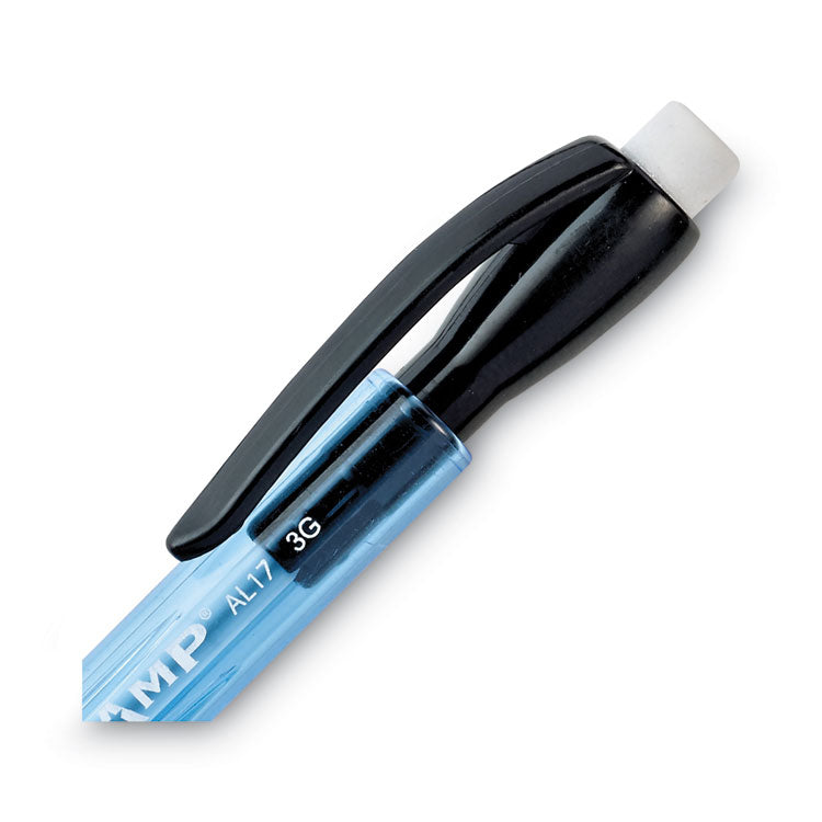 Pentel® Champ Mechanical Pencil, 0.7 mm, HB (#2), Black Lead, Blue Barrel, Dozen (PENAL17C)