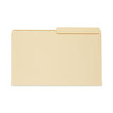 Universal® Top Tab File Folders, 1/2-Cut Tabs: Assorted, Legal Size, 0.75" Expansion, Manila, 100/Box (UNV15112) Box of 100