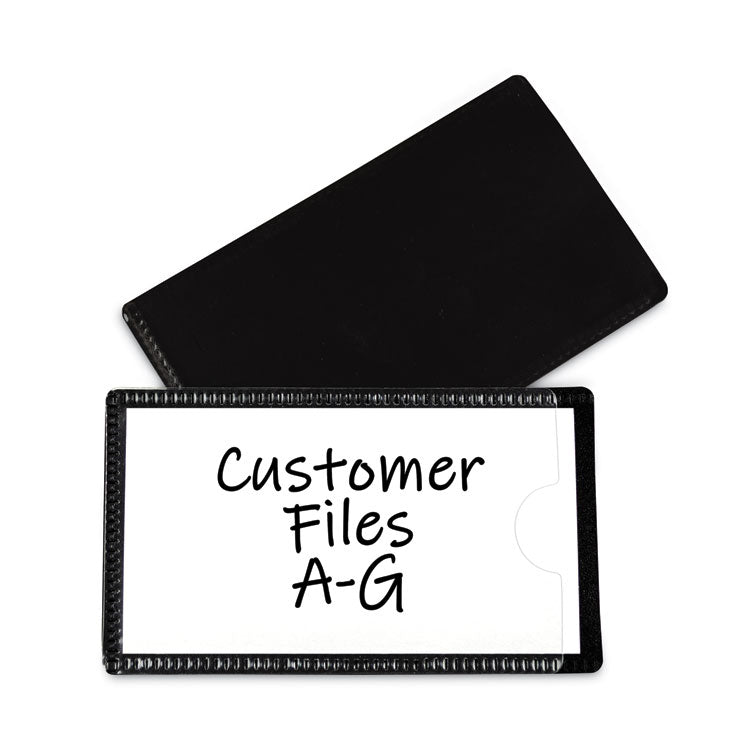 C-Line® CLI87700 Slap-Stick Magnetic Label Holders, Side Load, 4.25 x 2 ...