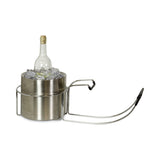 C-Line® Wine By Your Side, Steel Frame/Red Wine Adapter/Ice Bucket, 161.06 cu in, Stainless Steel (CLI20014)