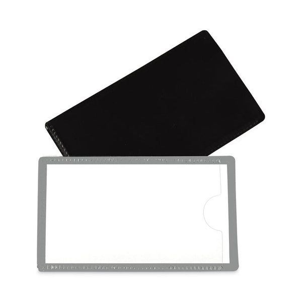 C-Line® Slap-Stick Magnetic Label Holders, Side Load, 4.25 x 2.5, Gray, 10/Pack (CLI87701)