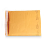 Sealed Air Jiffylite Self-Seal Bubble Mailer, #4, Barrier Bubble Air Cell Cushion, Self-Adhesive Closure, 9.5 x 14.5, Brown Kraft,100/CT (SEL39095) Carton of 100