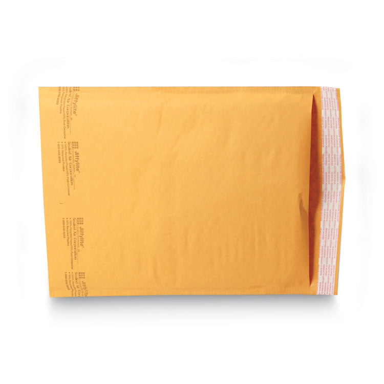 Sealed Air Jiffylite Self-Seal Bubble Mailer, #4, Barrier Bubble Air Cell Cushion, Self-Adhesive Closure, 9.5 x 14.5, Brown Kraft,100/CT (SEL39095) Carton of 100