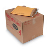 Sealed Air Jiffy Padded Mailer, #4, Paper Padding, Self-Adhesive Closure, 9.5 x 14.5, Natural Kraft, 100/Carton (SEL67320) Case of 100