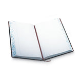 Boorum & Pease® Account Record Book, Record-Style Rule, Black/Red/Gold Cover, 13.75 x 8.38 Sheets, 500 Sheets/Book (BOR9500R) Each