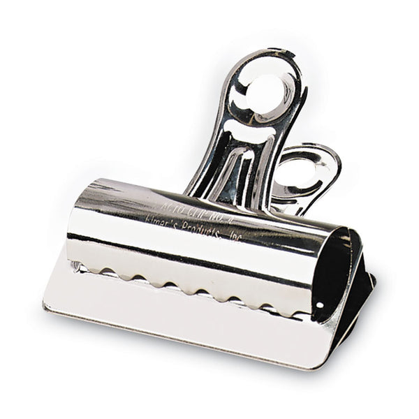 X-ACTO® Bulldog Clips, Jumbo, Nickel, 12/Box (EPI2004LMR) Box of 12