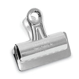 X-ACTO® Bulldog Clips, Jumbo, Nickel, 12/Box (EPI2004LMR) Box of 12