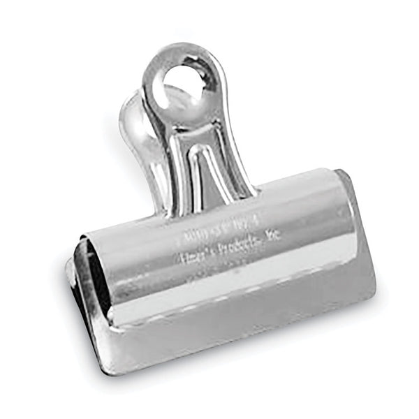 X-ACTO® Bulldog Clips, Jumbo, Nickel, 12/Box (EPI2004LMR) Box of 12