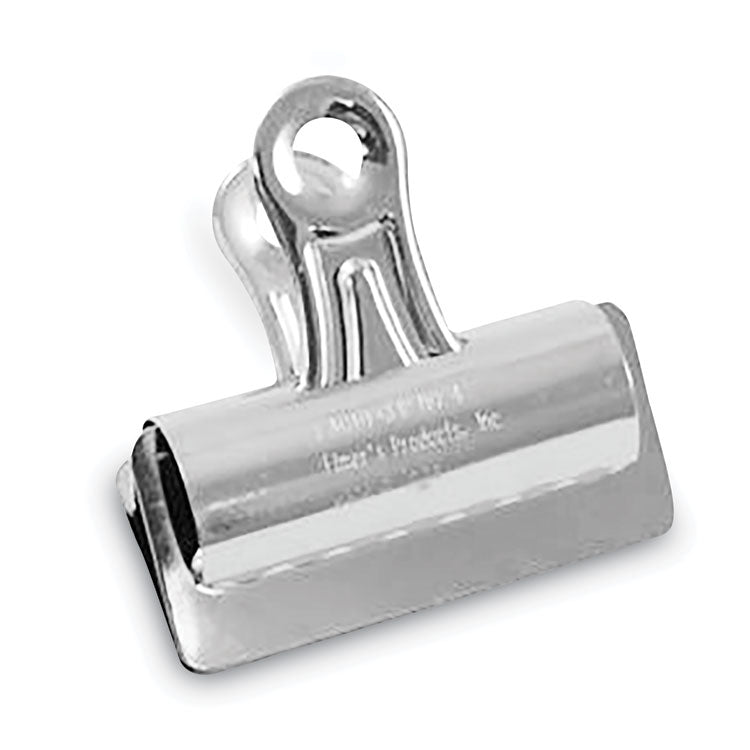 X-ACTO® Bulldog Clips, Jumbo, Nickel, 12/Box (EPI2004LMR) Box of 12