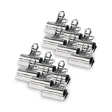 X-ACTO® Bulldog Clips, Jumbo, Nickel, 12/Box (EPI2004LMR) Box of 12