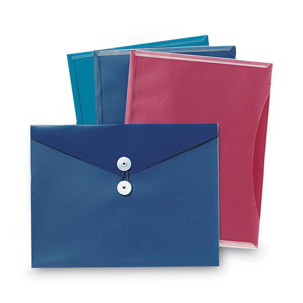 Pendaflex® Poly Envelopes, Letter Size, Assorted Colors, 4/Pack (PFX90016) Each