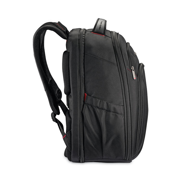 Samsonite® Xenon 3 Laptop Backpack, Fits Devices Up to 15.6", Ballistic Polyester, 12 x 8 x 17.5, Black (SML894311041) Each