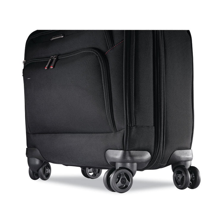 Samsonite® Xenon 3 Spinner Mobile Office, Fits Devices Up to 15.6", Ballistic Polyester, 13.25 x 7.25 x 16.25, Black (SML894381041) Each