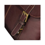 Samsonite® Leather Flapover Case, Fits Devices Up to 15.6", Leather, 16 x 6 x 13, Brown (SML457981139) Each