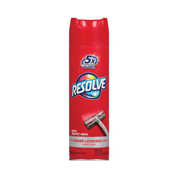 RESOLVE® Foam Carpet Cleaner, Foam, 22 oz Aerosol Spray (RAC00706) Each