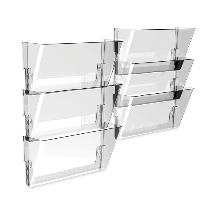 Storex Wall File, Legal Size, 16" x 4" x 7", Clear (STX70207U06C) Each