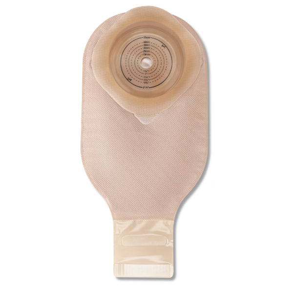 CeraPlus™ Ostomy Pouch One-Piece System 12 Inch Length Soft Convex, Trim to Fit Up to 2-1/8 Inch Stoma Drainable (1213074_BX) 5/BX