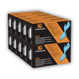 KleenGuard™ G10 Comfort Plus Blue Nitrile Gloves, Powder-Free, Small, 4 mil Thick, 9.5" Long, Light Blue, 100/Box (ANS54186) Each