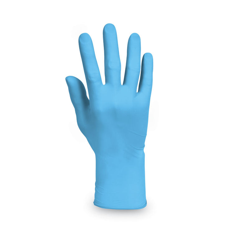 KleenGuard™ G10 Comfort Plus Blue Nitrile Gloves, Light Blue, Small, 100/Box (KCC54186) Box of 100