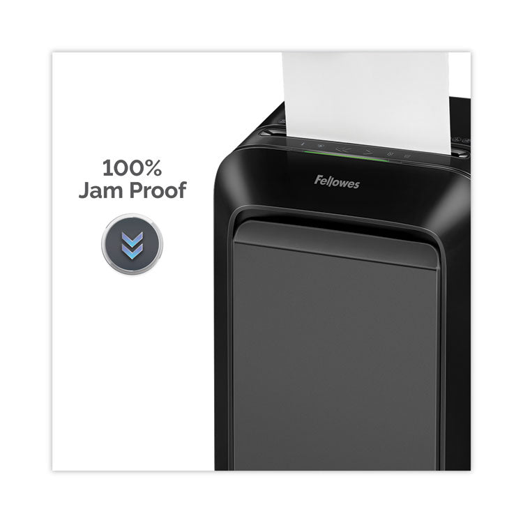 Fellowes® Powershred LX180 Cross-Cut Shredder, 16 Manual Sheet Capacity (FEL5501601)