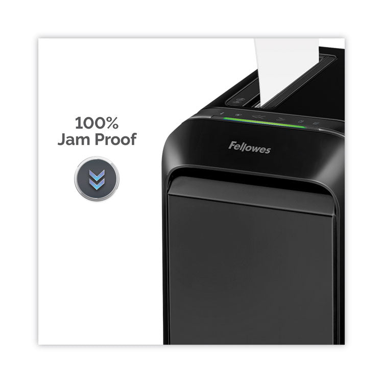 Fellowes® Powershred LX190 Cross-Cut Shredder, 20 Manual Sheet Capacity (FEL5501701)